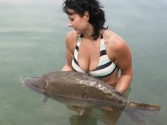 girls fishing